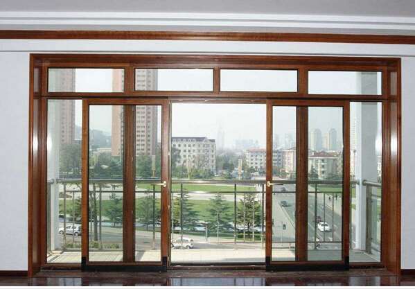 铝木门窗案例—西城锦
